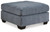Ashley Marleton Gray Oversized Accent Ottoman