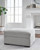 Benchcraft Gabyleigh Nickel Ottoman With Storage