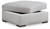 Benchcraft Gabyleigh Nickel Ottoman With Storage