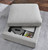 Benchcraft Gabyleigh Nickel Ottoman With Storage
