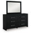 Ashley Raechalla Black Dresser and Mirror