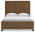Ashley Cabalynn Light Brown Queen Panel Bed with Storage