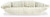 Ashley Standon Gray White Pillow (Set of 4)
