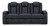 Ashley Fyne-Dyme Shadow Power Reclining Sofa