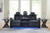 Ashley Fyne-Dyme Shadow Power Reclining Sofa