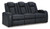 Ashley Fyne-Dyme Shadow Power Reclining Sofa