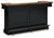 Ashley Wildenauer Brown Black 78" Bar