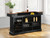 Ashley Wildenauer Brown Black 78" Bar