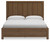 Ashley Cabalynn Light Brown King Panel Bed with Storage