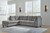 Ashley Marleton Gray 2-Piece Sectional with Chaise