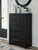 Ashley Raechalla White Chest of Drawers