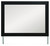 Ashley Raechalla Black Bedroom Mirror