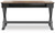 Ashley Wildenauer Brown Black 60" Home Office Desk