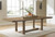 Ashley Cabalynn Light Brown Dining Extension Table