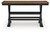 Ashley Wildenauer Brown Black 48" Counter Height Bench