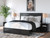 Ashley Maribel Black King Panel Bed