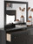 Ashley Maribel Black Dresser and Mirror