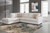 Ashley Aviemore Spice 2-Piece Sectional with Chaise 24304/17/66