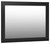 Ashley Maribel Black Bedroom Mirror