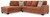 Ashley Aviemore Stone 2-Piece Sectional with Chaise