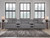 Ashley Modmax II Salt and Pepper 5-Piece Power Reclining Sectional with Audio Consoles