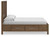 Ashley Cabalynn Light Brown California King Panel Bed with Storage