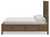 Ashley Cabalynn Light Brown California King Panel Bed with Storage