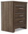 Ashley Juararo Dark Brown Nightstand