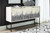 Ashley Freyton White Gray Accent Cabinet