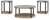 Ashley Darthurst Light Brown Table (Set of 3)