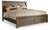 Ashley Juararo Dark Brown King Panel Bed