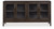 Ashley Burkhaus Dark Brown Dining Server