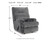 Ashley Man Fort Graphite Recliner
