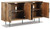 Ashley Prattville Brown Accent Cabinet
