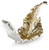 Ashley Darinsen Gold Silver Finish Sculpture