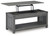 Ashley Freedan Grayish Brown Lift-Top Coffee Table