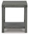 Ashley Freedan Grayish Brown End Table