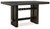 Ashley Burkhaus Dark Brown Counter Height Dining Table