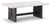 Ashley Burkhaus White Dark Brown Coffee Table