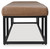 Ashley Joston Caramel Accent Bench