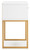 Ashley Socalle Light Natural Nightstand