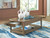 Ashley Burkbyer Brown Coffee Table