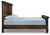 Ashley Porter Rustic Brown Queen Panel Bed