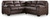 Ashley Whitlock Caramel 2-Piece Sectional