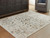 Ashley Jossler Ivory Brown Teal 8' x 10' Rug