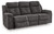 Benchcraft Brysonview Charcoal Reclining Sofa