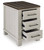 Ashley Darborn Gray Brown Chairside End Table