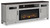Ashley Darborn Gray Brown 88" TV Stand with Electric Fireplace