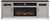 Ashley Darborn Gray Brown 88" TV Stand with Electric Fireplace