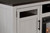 Ashley Darborn Gray Brown 88" TV Stand with Electric Fireplace